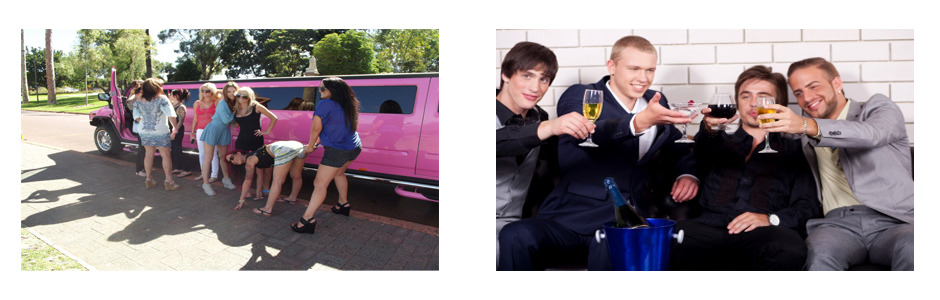 Bedford Hen Night Limos